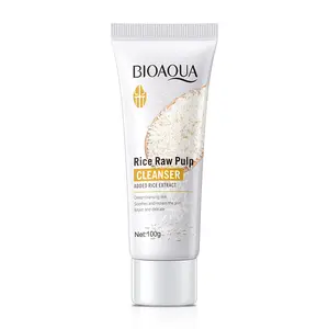 Private Label BIOAQUA deep pore cleansing Facial Wash moisturizing face Foam facial cleanser