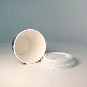 Vasos <span class=keywords><strong>de</strong></span> papel con aislamiento azul <span class=keywords><strong>de</strong></span> lujo natural para clases <span class=keywords><strong>de</strong></span> cocina-4/6/7/8/10/12/16oz-Ideal para agua o jugo - Product Image 4