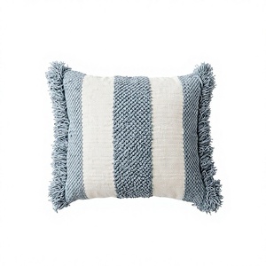 New Weaving Boho Outdoor Wool Pillow Cover Hot Selling Unique Handwoven Decorative Throw Pillow Tassel Vintage Pattern Non-Toxic - Product Image 1