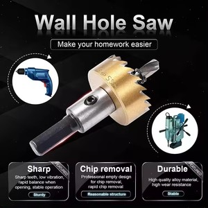 Dụng cụ mở lỗ bằng thép hợp kim tốc độ cao DZ 32mm HSS Cobalt Dụng cụ cắt hợp kim gỗ - Product Image 5