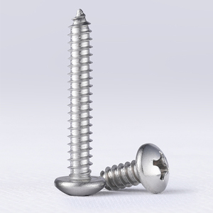 <strong>Manufacturer</strong> Wholesale 304 Stainless Steel Round Head Self Tapping <strong>Screw</strong> Cross Self Tapping <strong>Screw</strong> Accessories <strong>Wood</strong> ScrewM2-M8 - Product Image 2