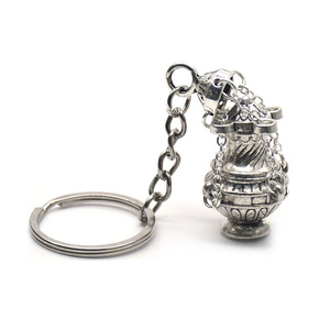 Sáng Tạo Và Phong Cách Kim Loại Hương Burner <span class=keywords><strong>Keychain</strong></span> Mô Phỏng Gia Vị Burner Vòng Chìa Khóa Quà Tặng Mặt Dây Chuyền - Product Image 1
