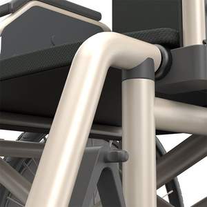 Fauteuil roulant manuel léger en aluminium 2026, capacité 120 kg, conception pliable facile, spécial pour adultes - Product Image 6