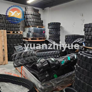 <span class=keywords><strong>Kobelco</strong></span> SK330 SK350 굴삭기 용 굴삭기 하부 구조 고무 트랙 - Product Image 3