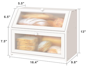 Panera Grande de Bambú de Doble Capa para Encimera de Cocina, Más Vendida - Product Image 6