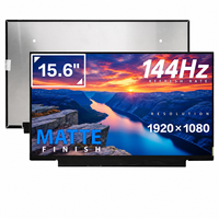 Vente en gros de panneaux LCD FHD IPS 1920x1080 15,6 pouces 40 broches EDP 144Hz B156HAN09.2 NV156FHM-NY4 V8.0 LP156WFG-SPP1, pièces détachées en vrac
