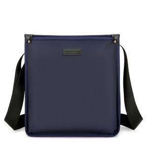 Large Portable Waterproof Nylon Messenger Shoulder Bag, Durable Business Travel, Custom Logo Letter Decoration <b>Laptop</b> Bag. - Product Image 4