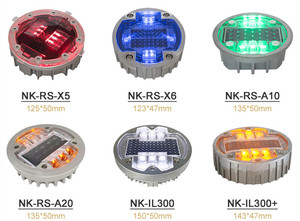 Đèn Đường Năng Lượng Mặt Trời <span class=keywords><strong>LED</strong></span> Dưới Lòng Đất Làm Bằng Nhôm Mắt Mèo Nhấp Nháy Được Sử Dụng Rộng Rãi Ngoài Trời Giá Tốt - Product Image 3