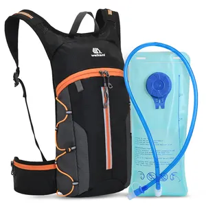 Packable 수화 팩 2L 방광 배낭 배낭 방광 백 자전거 자전거 하이킹 등산 주머니