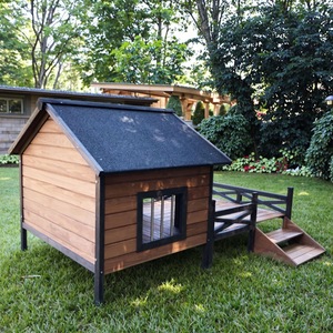 <span class=keywords><strong>Best</strong></span> Verkochte Grote Houten Hondenhokjes Buiten, Grote Honden Schattige Dierenkooien, Groothandel Voor Kleine Dieren - Product Image 2