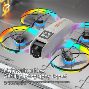 Drone L8 avec écran <span class=keywords><strong>de</strong></span> 5,64 pouces, télécommande, caméra optique sans balais, quadricoptère RC avec éclairage LED intégré, jouet pour enfants et adultes. - Product Image 3
