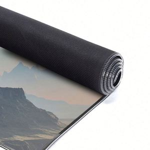 แผ่นรองเมาส์กันลื่นแบบกำหนดเองของ Design Factory แผ่นรองโต๊ะคอมพิวเตอร์แบบสองมิติหนาพิเศษ ผิวเรียบลื่น ของขวัญส่งเสริมการขายทางธุรกิจ - Product Image 3