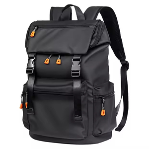 Fashion Unisex Anti-Theft Portable Zipper 20-39L Waterproof Polyester Lined Laptop <b>Backpack</b> for Work Travel School College - Product Image 1