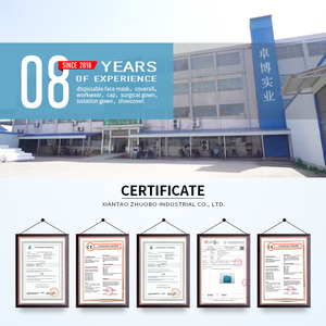 Masker Medis Bedah Sekali Pakai 3 Lapis Nonwoven TIPE IIR Masker Wajah Gigi Masker Pelindung untuk Penggunaan Sehari-hari - Product Image 6