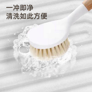 Tapis de bain en terre de diatomées ovale blanc absorbant antidérapant au design minimaliste pour salle de bain, douche, entrée, cuisine - Product Image 5