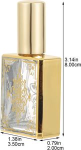 High-end Luxury 15ml Electroplated UV Glass Tube Anodized <b>Spray</b> <b>Perfume</b> <b>Bottle</b> - Product Image 2
