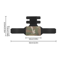Support de garrot tactique élastique SIVI pour trousse de premiers secours avec fixation Velcro double face pour activités de plein air