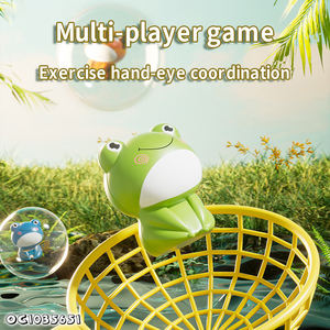 เครื่องหมุนไฟฟ้าจับกบแบบหนังสติ๊ก ของเล่นเด็กแบบอินเทอร์แอคทีฟ เกมตกปลาสำหรับ<span class=keywords><strong>เด็ก</strong></span> ของขวัญเด็ก ของขวัญวันเกิด - Product Image 6