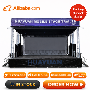 Scène de concert extérieure sur semi-remorque S425 avec déploiement en 30 minutes et conception structurelle robuste - Product Image 2