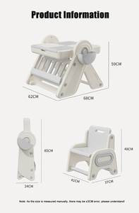 Hoạt động bảng cho trẻ mới biết đi, trẻ em cảm giác bảng để chơi khối xây dựng, trẻ em vẽ học tập bàn trẻ em bàn ghế Bộ - Product Image 2