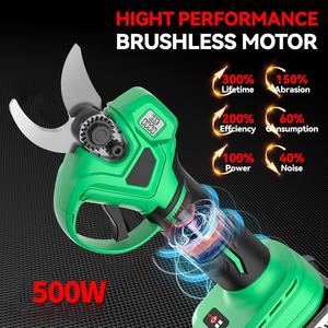 Sécateur sans fil 20V à moteur sans balais, outils de jardinage efficaces pour la coupe du bois, sécateur CP-20AE-2 sans fil - Product Image 5