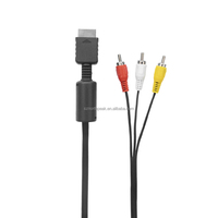 Kabel Audio Video AV 1.8M untuk PS2 PS3 Kabel Audio Video RCA Kabel Komposit Konektor untuk PS2 PS3