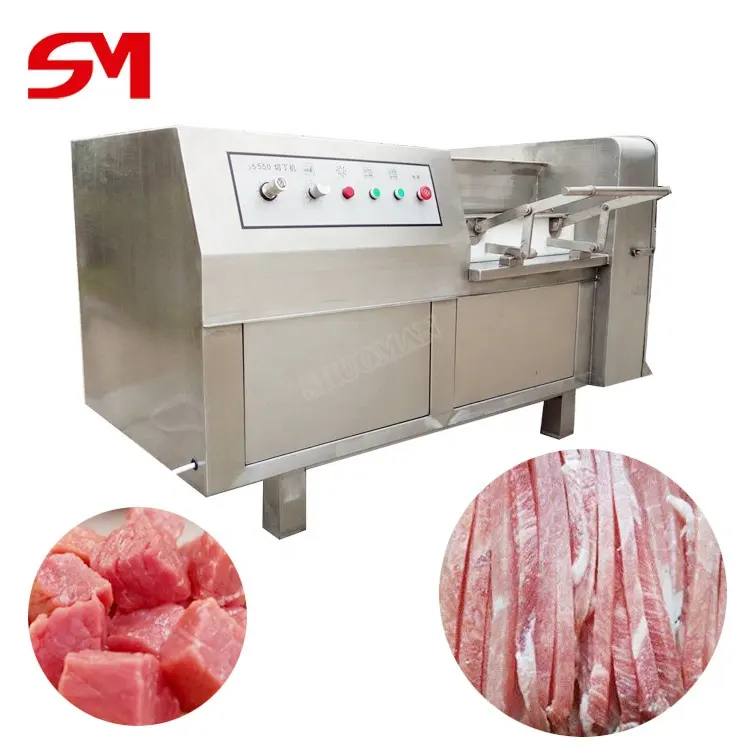 Профессиональный CE одобренный автомат для резки замороженного мяса говядины