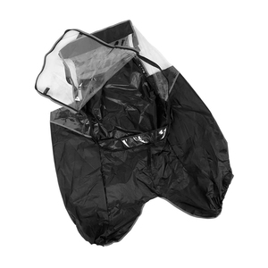 Copertura antipioggia per bicicletta per sedile posteriore per bambini copertura antipioggia per seggiolino bici con finestra trasparente - Product Image 4