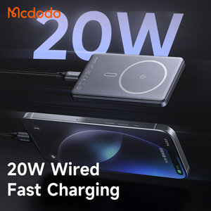 Mcdodo 464 kim loại ngân hàng điện siêu mỏng Trọng lượng nhẹ từ pin bên ngoài 5000mAh cho iPhone <span class=keywords><strong>Android</strong></span> với trường hợp - Product Image 5