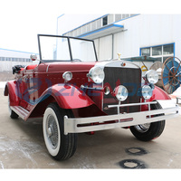 Offre Spéciale : Voiture Électrique Vintage, Alimentée par Batterie, Style Rétro, Idéale pour Petites Balades en Station Balnéaire