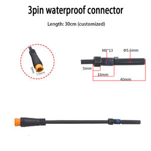 Sistema de freno eléctrico con enchufe de 2/3 pines para bicicleta eléctrica con sensor de freno magnético, función de corte de potencia, piezas de bicicleta eléctrica - Product Image 5