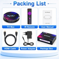 Boîtier TV Android 13 H96 MAX RK3528 4K 4 Go 32 Go pour Distributeurs, Commande en Gros, Fournisseur OEM Personnalisable