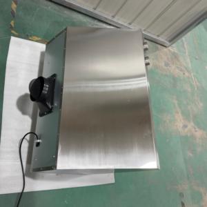 Hotte aspirante 1000 m³/h, portée 30 pouces, corps en acier inoxydable, filtre à déflecteur, 3 vitesses, éclairage LED, électrique, pour usage hôtelier, sous-meuble, commande tactile - Product Image 5