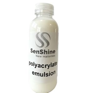Senshine 2024 Nueva emulsión de poliacrilato Emulsión de copolímero acrílico Propy con aplicación de cepillo - Product Image 1