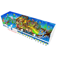 Aire de jeux sur le thème du bateau pirate personnalisée Dream Catch, équipement de jeu interactif pour enfants, labyrinthe, aire de jeux souple, aire de jeux intérieure pour enfants