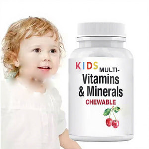 Ausreson OEM Halal Tabletas Masticables Multivitamínicas para Niños, Marca Privada, Suplemento Orgánico Natural, Tabletas Multivitamínicas para Niños - Product Image 1