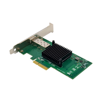 İyi Fiyatlı X520 Ağ Kartı 82599 Yonga Seti Destekli PCIe X8 SFP 10G X520 İnternet Kartı Masaüstü Ağ Arabirim Kartı