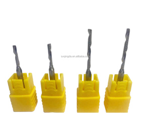 QINGDA Customizable ODM/OEM Single Flute Cut Spiral Carbide <strong>Tungsten</strong> Cobalt Alloy Tia Coated 38-60mm <strong>End</strong> <strong>Mill</strong> for MDF Wood - Product Image 3