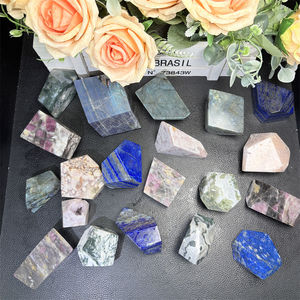 Pierre de guérison naturelle en cristal mélangé de forme libre, <span class=keywords><strong>Lapis</strong></span> <span class=keywords><strong>Lazuli</strong></span>, prix d'usine, pour la décoration - Product Image 2