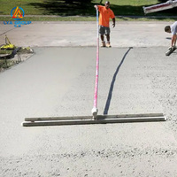 Fabrication professionnelle de flotteurs à béton, flotteur à béton carré en aluminium, flotteur à béton estampé