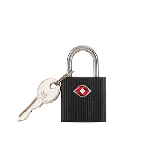 <b>TSA</b> Approved Padlock 38mm Mechanical Travel <b>Lock</b> With Universal Key For Luggage And Bags Powder Coated ABS Material - Product Image 1