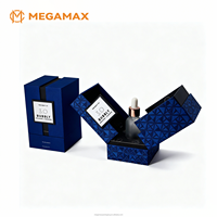 Emballage en carton pour cadeaux cosmétiques avec logo finition mate en gros, flacon de parfum de 30 ml, 50 ml, 100 ml, coffret magnétique