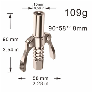 Pistolet à graisse haute pression 10000 PSI, capacité 600 cc, avec raccord, buse, pompe à huile, seringue automobile, <span class=keywords><strong>embout</strong></span> <span class=keywords><strong>de</strong></span> lubrification – Accessoires <span class=keywords><strong>de</strong></span> réparation essentiels - Product Image 5