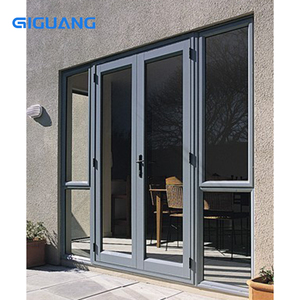 QIGUANG USA Design métal autre porte d'entrée en fer forgé pas cher prix extérieur en acier portes d'entrée de sécurité pour les maisons - Product Image 3