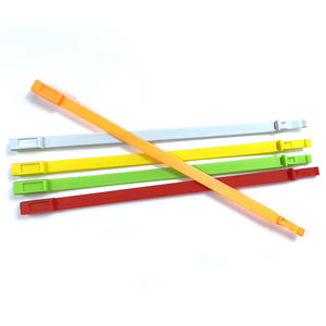 Precinto de Seguridad de Plástico para <span class=keywords><strong>Ropa</strong></span> con Logotipo, Número de Serie, Precintos de Seguridad Desechables de Plástico - Product Image 6