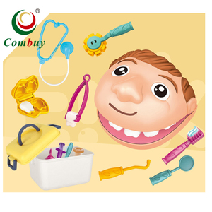 Kit de jeu d'imitation de 20 pièces : Pâte à modeler, jouets médicaux et dentaires pour enfants - Product Image 1