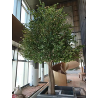 Arbre artificiel Arbol, olivier vert artificiel, arbre de banian, grand arbre artificiel pour hôtel, salon, maison, en stock