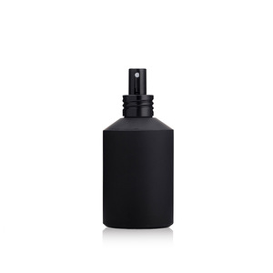 <span class=keywords><strong>Botella</strong></span> de aceite esencial facial de suero esmerilado negro de vidrio redondo con cubierta de aerosol negro 5ml 10ml 15ml 20ml 30ml 50ml 100ml - Product Image 4