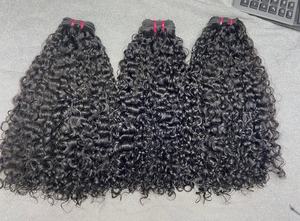 ผมดัดแบบชาวพม่าสีดำขนาดใหญ่ที่มีเนื้อสัมผัสเหมาะสำหรับการจัดแต่งทรงผม100% เส้นผมมนุษย์มีสต็อกขนาดใหญ่จัดส่งในขณะนี้ - Product Image 3