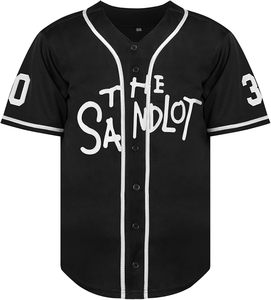Maglia da Baseball con Stampa 3D in 100% Poliestere con Scollo a V - The Sandlot: Benny, Jet Rodriguez, Michael Squints, Palledorous, Alan Yeah-Yeah, McClennan, Bel Air - Product Image 2